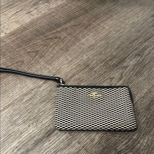 Coach Checkered Wristlet